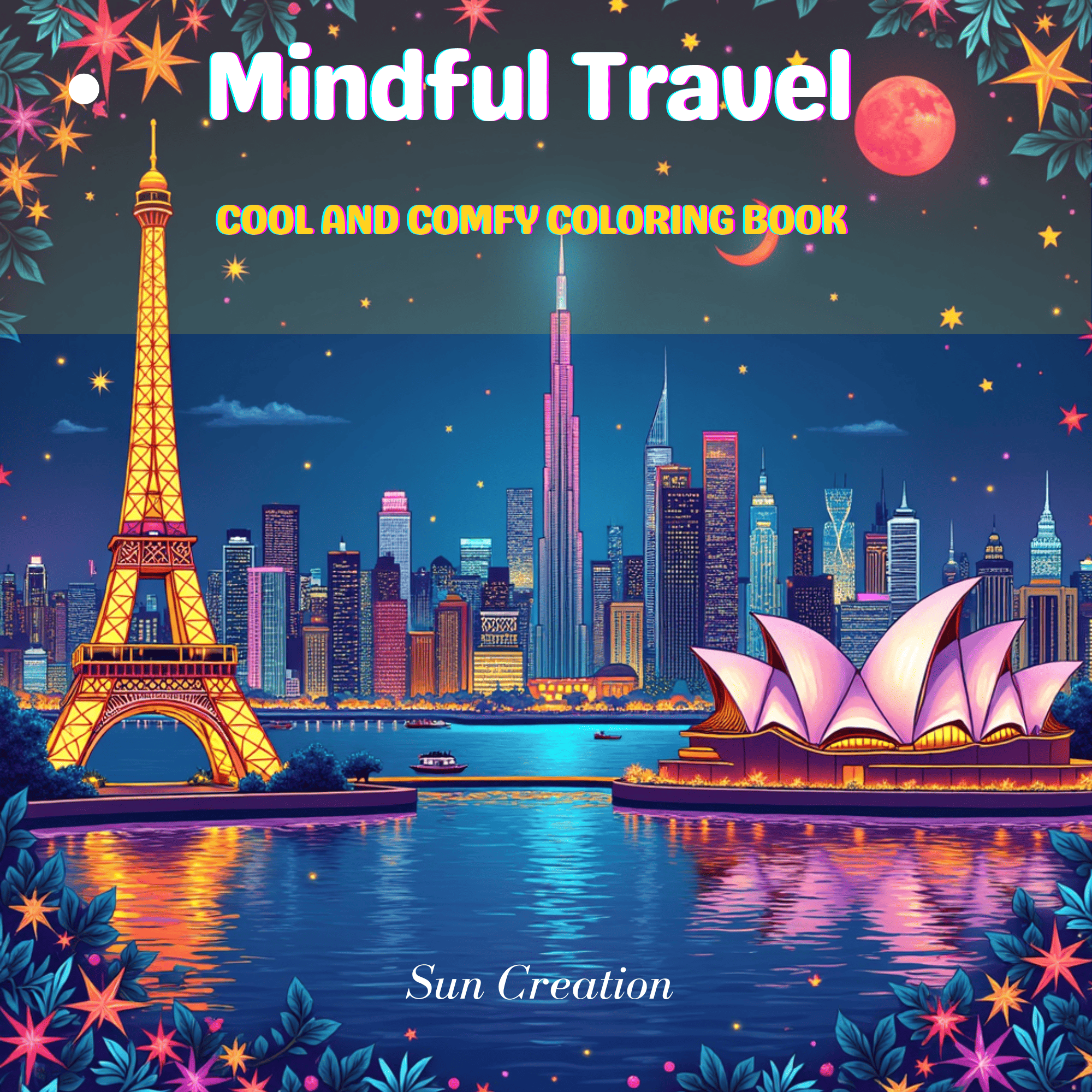 Mindful Travel coloring boos