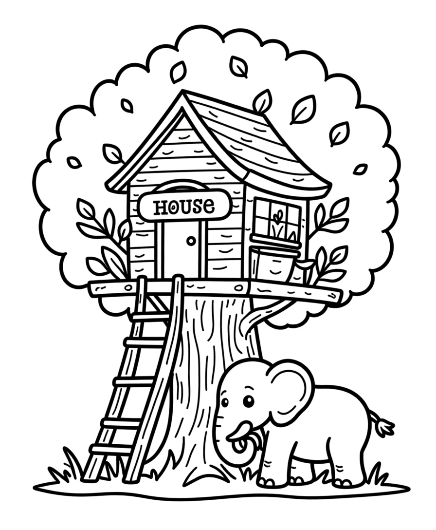 Architecture Coloring Book