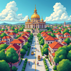 Cities & Architecture Coloring books
